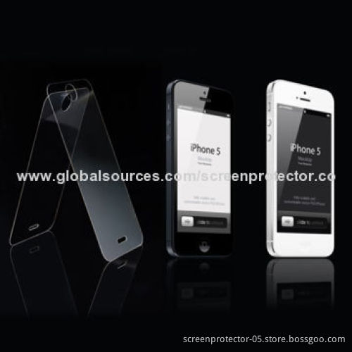 Anti-glare and Crystal Clear Screen Protectors for iPhone, Easy to Install and Bubble-free